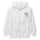 動物ランドのきいちゃんすやすやグッズ Heavyweight Zip Hoodie