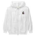 inoken_のスク水美女 Heavyweight Zip Hoodie