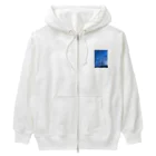 kayuuの神秘的な青い世界 Heavyweight Zip Hoodie