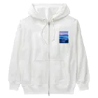 AQUAMETAVERSEの雲海とホテル街の灯　ラフルール　1859 Heavyweight Zip Hoodie