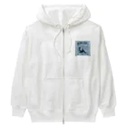 Qten369の読書の秋 Heavyweight Zip Hoodie