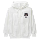 Lattelinaの冷静なミュウ Heavyweight Zip Hoodie