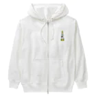 chicodeza by suzuriのアニマルタワ〜 Heavyweight Zip Hoodie