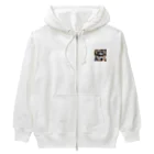 naftethのスパイ犬コードネームハスキー Heavyweight Zip Hoodie