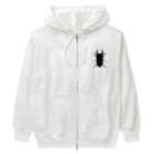 chicodeza by suzuriのオオクワガタ Heavyweight Zip Hoodie