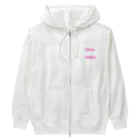 あい・まい・みぃのGirls Unite-女性たちが団結して力を合わせる言葉 Heavyweight Zip Hoodie