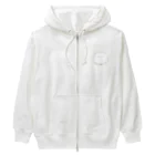 ねこふく茶屋のぶちぬきねこ Heavyweight Zip Hoodie