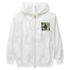 治のスキー関羽 Heavyweight Zip Hoodie