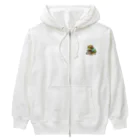 hiromichiのひカエルくん　フリマ Heavyweight Zip Hoodie