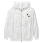 Mana AのカラフルTillandsia Heavyweight Zip Hoodie