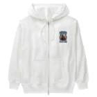 shime_savaの12代目ファラオ ツタンカーメンのエジプト  バイク ツアー Heavyweight Zip Hoodie