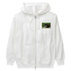 horidesuの振り向くネコ Heavyweight Zip Hoodie