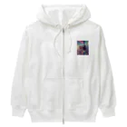 幻想ラボの「ガラスの次元を越える旅」 Heavyweight Zip Hoodie