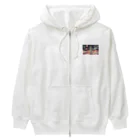 JoyfulMomentsCraftsのビートルくん未知との遭遇 ー Beetle's Encounter with the Unknown ー Heavyweight Zip Hoodie