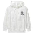 caa11052の穏やかな犬 Heavyweight Zip Hoodie