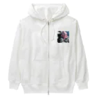 ぶーたんの氷の頂を目指して Heavyweight Zip Hoodie