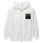 sunday_sataurday_freedayの喜んでいるゴリラ Heavyweight Zip Hoodie