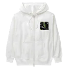 sunday_sataurday_freedayの社交的なゴリラ Heavyweight Zip Hoodie