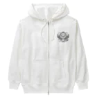 torinitronの羽の生えたライオン Heavyweight Zip Hoodie