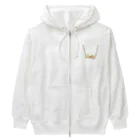 Mi-3のラッキー Heavyweight Zip Hoodie