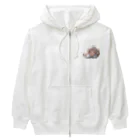 G-EICHISの眠れない夜の可愛い少女 Heavyweight Zip Hoodie