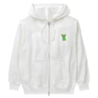 ゲルのみどり いぬ Heavyweight Zip Hoodie