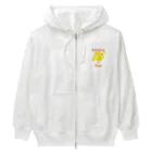 『NG （Niche・Gate）』ニッチゲート-- IN SUZURIのNothing Is Real.（黄色） Heavyweight Zip Hoodie