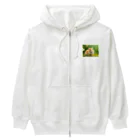 ジャパネットケフィアの可愛いゴールデンハムスター Heavyweight Zip Hoodie