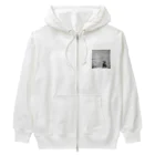 D7C7DC?B1の海辺を散歩するチワワ Heavyweight Zip Hoodie