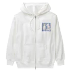 pon_gashiの可愛いだけじゃない！ ガンギマリ猫の魅力満載！ Heavyweight Zip Hoodie