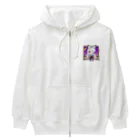 momonekokoの獣耳の女の子 Heavyweight Zip Hoodie