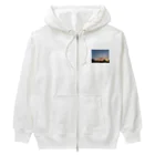 さちの部屋のとある日の夕焼け Heavyweight Zip Hoodie