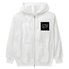 売る者のリラックス猫ちゃん Heavyweight Zip Hoodie