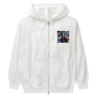 おゆまるるのドラゴンを飼う巫女 Heavyweight Zip Hoodie