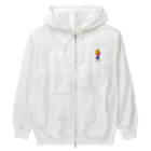 kichi_333のパンちゃんワンちゃんグッズ第一弾★ Heavyweight Zip Hoodie