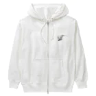 sperz shopの威嚇白猫 Heavyweight Zip Hoodie