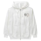 ねずみさんのブティックのナッツがやめられないわ Heavyweight Zip Hoodie