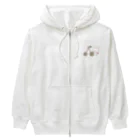 イラストレーター アキタヒロミのさくらんぼ(大) Heavyweight Zip Hoodie