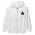 LalaHangeulのカラフルなハングルの宇宙 Heavyweight Zip Hoodie