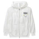 ゴロニャーのダサT屋さんのよい歯の日　トゥース！ #歯科医 に売れています。 Heavyweight Zip Hoodie