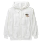 PELLONPEKKOのNEWパグ Heavyweight Zip Hoodie