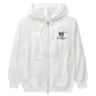 しゃけちゃんストアのキトピロ氏 Heavyweight Zip Hoodie