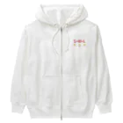 イラスト MONYAAT のML002 SMLTシャツのりんごすたぁ*輪切りのリンゴ Heavyweight Zip Hoodie