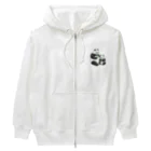 chippokeのパンダの親子 Heavyweight Zip Hoodie