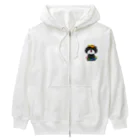 オリジナルデザインTシャツ　SMOKIN'のちんちんトイプードル Heavyweight Zip Hoodie