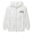 LalaHangeulのハングル　訓民正音デザイン③ Heavyweight Zip Hoodie