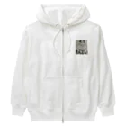 旨味教授といちごもちぷりんのくりまんじゅう Heavyweight Zip Hoodie