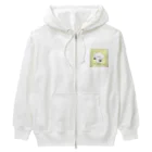 ゆう。のみせ 「はっちゃんず」のオニギリ大好き！はっちゃん Heavyweight Zip Hoodie