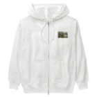 J. Jeffery Print Galleryのオカメインコ Heavyweight Zip Hoodie