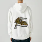 かおちぃちゃんねるのレオパグッズ(薄めの下地推奨) Heavyweight Zip Hoodie
